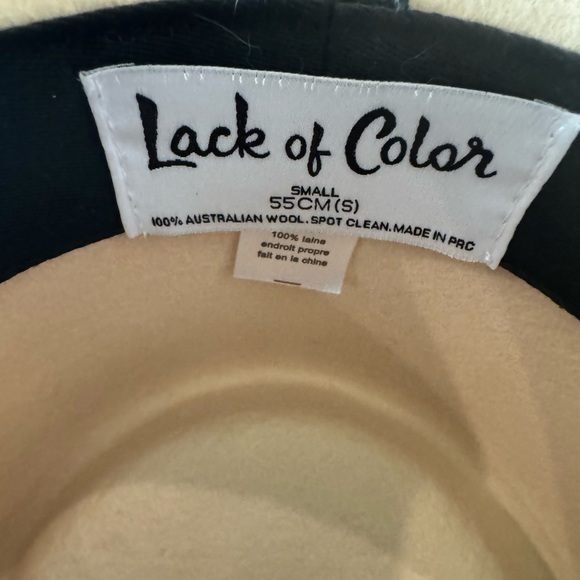 Like new lack of color ivory rancher hat - Picture 7 of 8